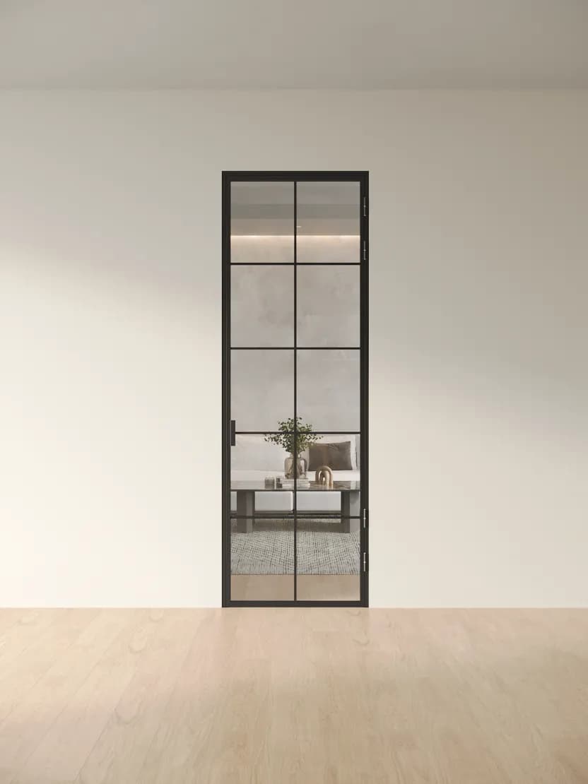 Закаленное прозрачное / Одностворчатая
