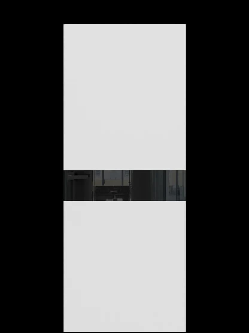 Emlayer белый / Белый / Покрытие / Чёрное Lacobel / Без зеркала
